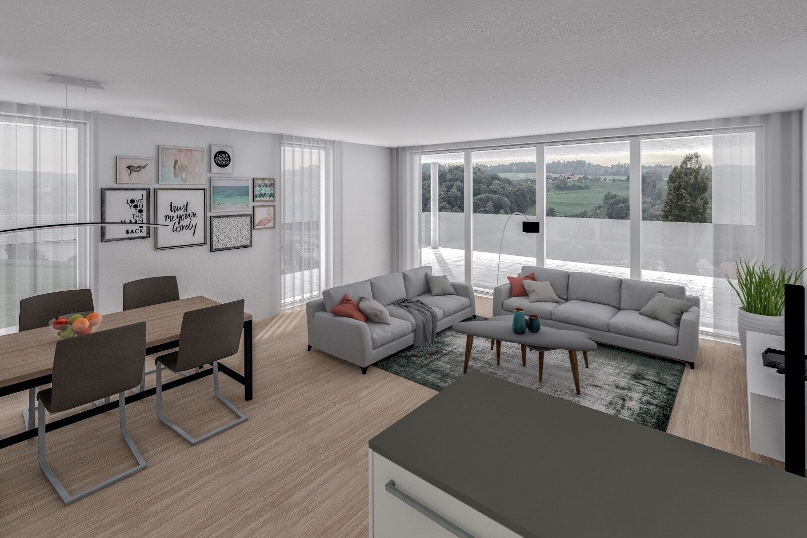 Innenarchitektur 3D-Visualisierung - 3inDesign - Bild 2