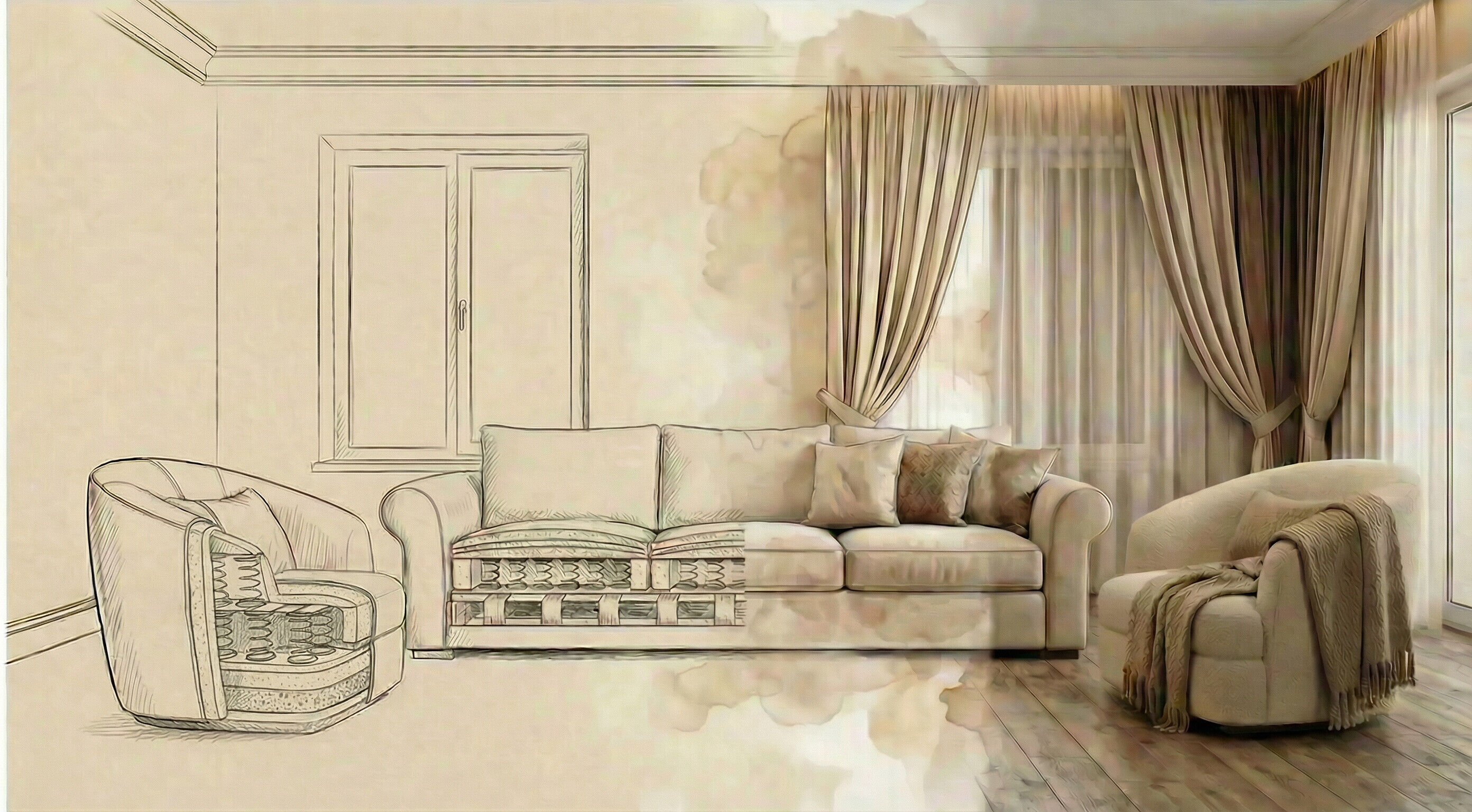 Sketch to Reality - Innendekoration